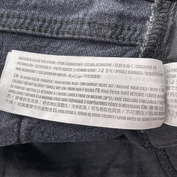 Abercrombie & Fitch Jeans Women's 18 Black The 90's Straight Ultra High Rise - Picture 6 of 11